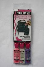 Tulip 3D Trendy set 3 Chrystals flacons en 2 tasjes, Hobby en Vrije tijd, Knutselen, Verzenden, Nieuw, Materiaal
