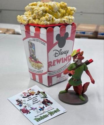 DISNEY Rewind Popcorn - ROBIN HOOD Figuur red series card beschikbaar voor biedingen