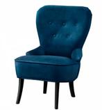 Remsta fauteuil IKEA,  niet gebruikt, blauw, Ophalen, Minder dan 75 cm, Hout, Zo goed als nieuw