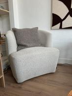 Fauteuils wit/beige, Huis en Inrichting, Fauteuils, Ophalen, Zo goed als nieuw, 75 tot 100 cm