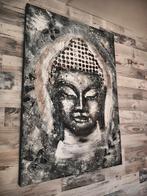 Ophalen Grote Boeddha Canvas 100 x 70 cm in prima staat, Ophalen, Zo goed als nieuw