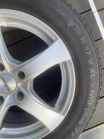 Bijna nieuwe winterbanden met velgen 225/55/R17 101 V, Auto-onderdelen, Banden en Velgen, Ophalen, Banden en Velgen, 17 inch, Winterbanden