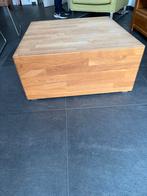 Salontafel hout, Ophalen, Vierkant, 50 tot 100 cm, Zo goed als nieuw