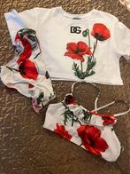 Dolce&Gabbana bikini  7 & shirt 5 origineel zgan, Maat 116, Bikiniset, Meisje, Dolce & Gabbana