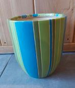 Leuke bloempot, Tuin en Terras, Bloempotten, Ophalen, Rond, Zo goed als nieuw, Aardewerk