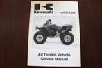 Kawasaki Lakota 300 ATV 1995-1997 service manual quad, Ophalen of Verzenden, Kawasaki