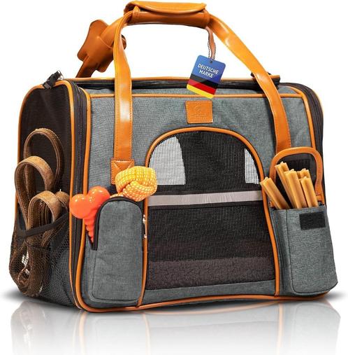 Reistas hond vliegtuig 46x28x24 voor KLM, Dieren en Toebehoren, Honden-accessoires, Nieuw, Verzenden