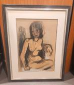 Schilderij Leo Gestel (1881-1941) met echte witgulde lijst, Antiek en Kunst, Ophalen of Verzenden