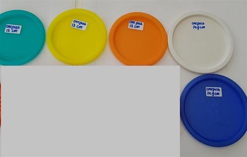 T049 Deksels, diverse maten en kleuren, Tupperware, Huis en Inrichting, Keuken | Tupperware, Zo goed als nieuw, Overige typen