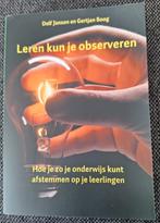 Dolf Janson en Gertjan Boog - Leren kun je observeren, Ophalen of Verzenden, Zo goed als nieuw, Dolf Janson en Gertjan Boog