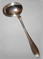Lepel Zilver Paplepel Antiek, Antiek en Kunst, Verzenden, Zilver