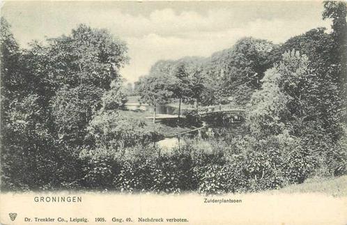 (300-100-039) Groningen Zuiderplantsoen, Verzamelen, Ansichtkaarten | Nederland, Groningen, Verzenden