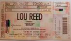 Lou Reed - Berlin concertkaart, Ophalen of Verzenden, Zo goed als nieuw, Foto of Kaart