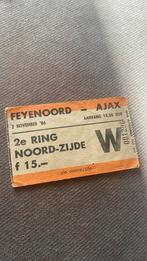 Oud Feyenoord ticket (70), Overige typen, Gebruikt, Ophalen of Verzenden, Feyenoord