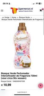 Perfumador Bosque Verde Wasverzachter 720ml, Huis en Inrichting, Schoonmaakartikelen, Ophalen of Verzenden, Schoonmaakmiddel