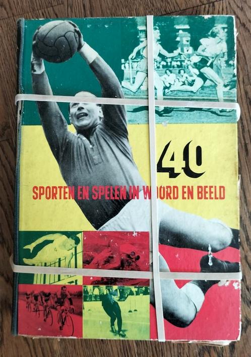 40 sporten en spellen in woord en beeld, Boeken, Sportboeken, Gelezen, Balsport, Ophalen of Verzenden