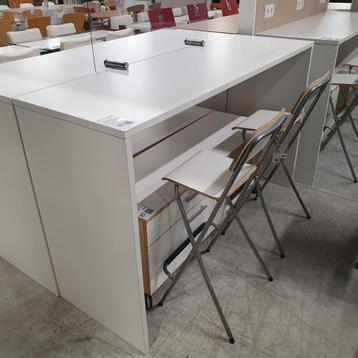 Hoge wandtafel / Sta bureau - 110x180x60 cm beschikbaar voor biedingen