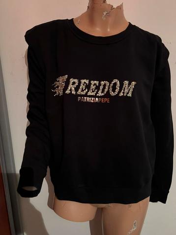 PATRIZIA PEPE sweater met strass maat S 2  origineel ZGAN  beschikbaar voor biedingen