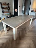 Mooie houten eettafel 240/98, Huis en Inrichting, Ophalen, Overige materialen, Gebruikt, 100 tot 150 cm