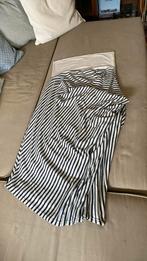 Elsewhere, lange rok, XL, zwart/wit., Kleding | Dames, Rokken, Ophalen of Verzenden, Maat 46/48 (XL) of groter, Zwart, Onder de knie