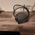 Bijzet tafeltje, Huis en Inrichting, Tafels | Bijzettafels, Ophalen, Rond, Metaal of Aluminium, Minder dan 55 cm