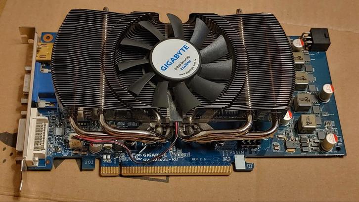 Gigabyte Nvidia GTS 250 1GB  PCIE, Computers en Software, Vintage Computers, Ophalen of Verzenden