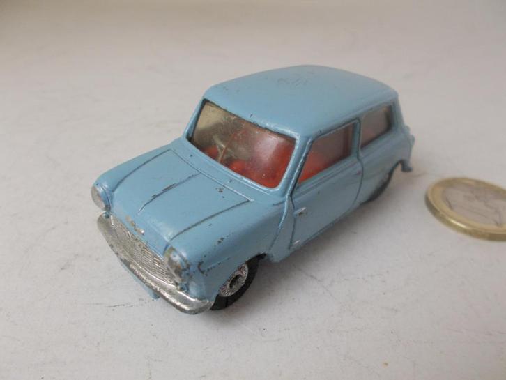 1960 Corgi Toys 226 MORRIS MINI MINOR (Licht Blauw) -A-., Hobby en Vrije tijd, Modelauto's | 1:43, Gebruikt, Auto, Corgi, Ophalen of Verzenden
