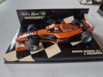 Jos Verstappen. Arrows Supertec A21.  Minichamps 1:43., Ophalen of Verzenden, Zo goed als nieuw, Auto, MiniChamps
