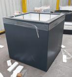 Grote zwarte polyester plantenbak/bloembak 100x100 cm schade, Tuin en Terras, Bloembakken en Plantenbakken, Ophalen, Kunststof