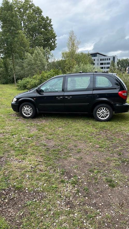 Chrysler Voyager 3.3 I AUT 2006 Zwart, Auto's, Chrysler, Bedrijf, Voyager, ABS, Airbags, Airconditioning, Boordcomputer, Centrale vergrendeling