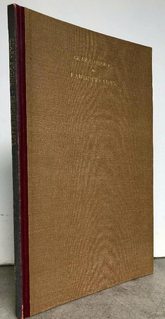 Eggink, Clara - Landinwaarts (1945), Boeken, Gedichten en Poëzie, Zo goed als nieuw, Ophalen of Verzenden