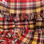 Vintage Geruite Plaid / Deken - 160x130cm, Verzenden