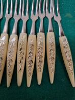 cocktailprikkers wit met prent retro, Huis en Inrichting, Ophalen of Verzenden, 'T Olde Gre-j, Info@toldegrej.nl, Endepoelstraat 20f Didam