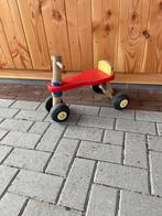 Houten loopfiets, Ophalen, Gebruikt