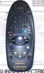 Mitsubishi RM 76151V-65801 Multi VCR VHS Afstandsbediening, Ophalen of Verzenden, Zo goed als nieuw, Origineel, Vhs