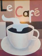 Café / Koffie wandplaat, Ophalen of Verzenden, Zo goed als nieuw