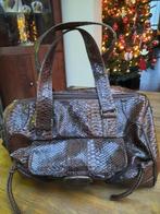 Schoudertas Invito slangenleer look, Sieraden, Tassen en Uiterlijk, Tassen | Damestassen, Ophalen of Verzenden, Zo goed als nieuw