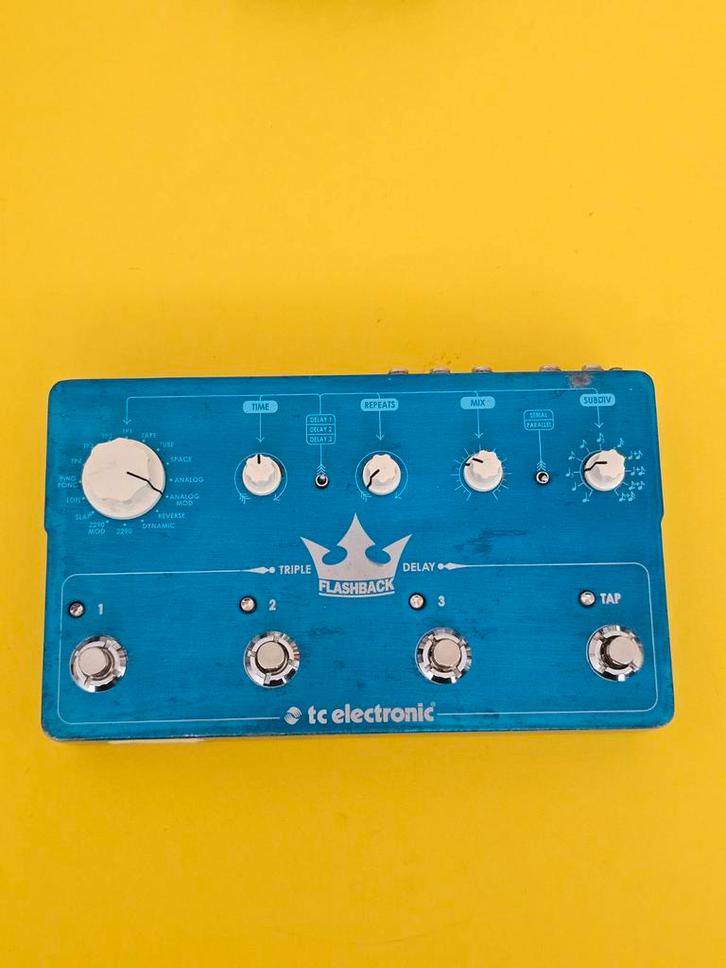 TC Electronic Triple Flashback Delay, Muziek en Instrumenten, Effecten, Gebruikt, Delay of Echo, Ophalen of Verzenden