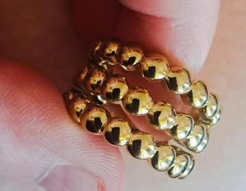 Gouden Dyrberg Kern Ring - Maat 56 beschikbaar voor biedingen