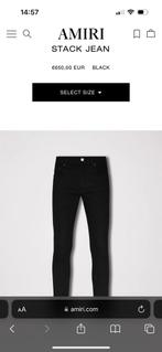 Amiri Stack jeans | black | origineel, Amiri, Ophalen of Verzenden, W33 - W34 (confectie 48/50), Zo goed als nieuw