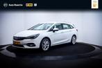 Opel Astra Sports Tourer 1.2Turbo ELEGANCE FULL LED | CARPLA, Auto's, Gebruikt, Zwart, 1199 cc, Leder en Stof