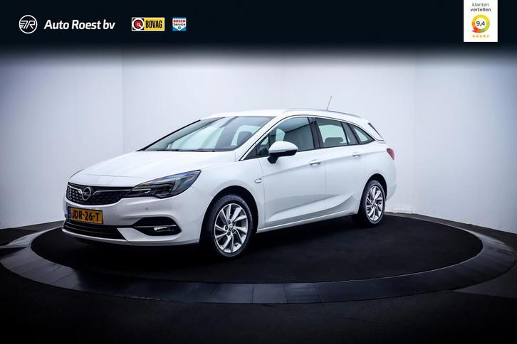 Opel Astra Sports Tourer 1.2Turbo ELEGANCE FULL LED | CARPLA, Auto's, Opel, Bedrijf, Te koop, Astra, ABS, Airbags, Airconditioning