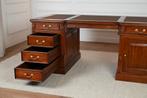 Klassiek Engels bureau 180x90 (NIEUW), Ophalen of Verzenden, Nieuw, Bureau