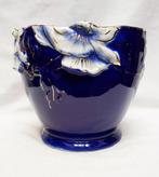 Art Nouveau cache pot keramiek., Antiek en Kunst, Ophalen of Verzenden