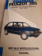 Mooie vraagbaak Peugeot 205 2e type óók afstellingen izgst, Ophalen of Verzenden