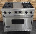 🔥Luxe Fornuis Viking 90cm rvs GASOVEN Teppan Yaki grill, Niet ingevuld, 60 cm of meer, Niet ingevuld, Ophalen of Verzenden