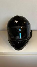 Scorpion exo920 met sena 30k, Motoren, M, Heren, Shark, Ophalen of Verzenden