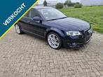Audi A3 Sportback 1.4 S Line, Automaat, 4 cilinders, Blauw, Leder en Stof