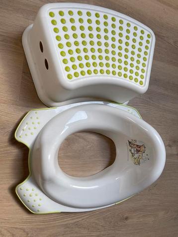 Winnie de Poeh wc-bril verkleiner + opstapje beschikbaar voor biedingen