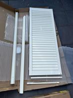 Houten shutters nieuw (3 stuks), 200 cm of meer, Wit, Nieuw, 50 tot 100 cm